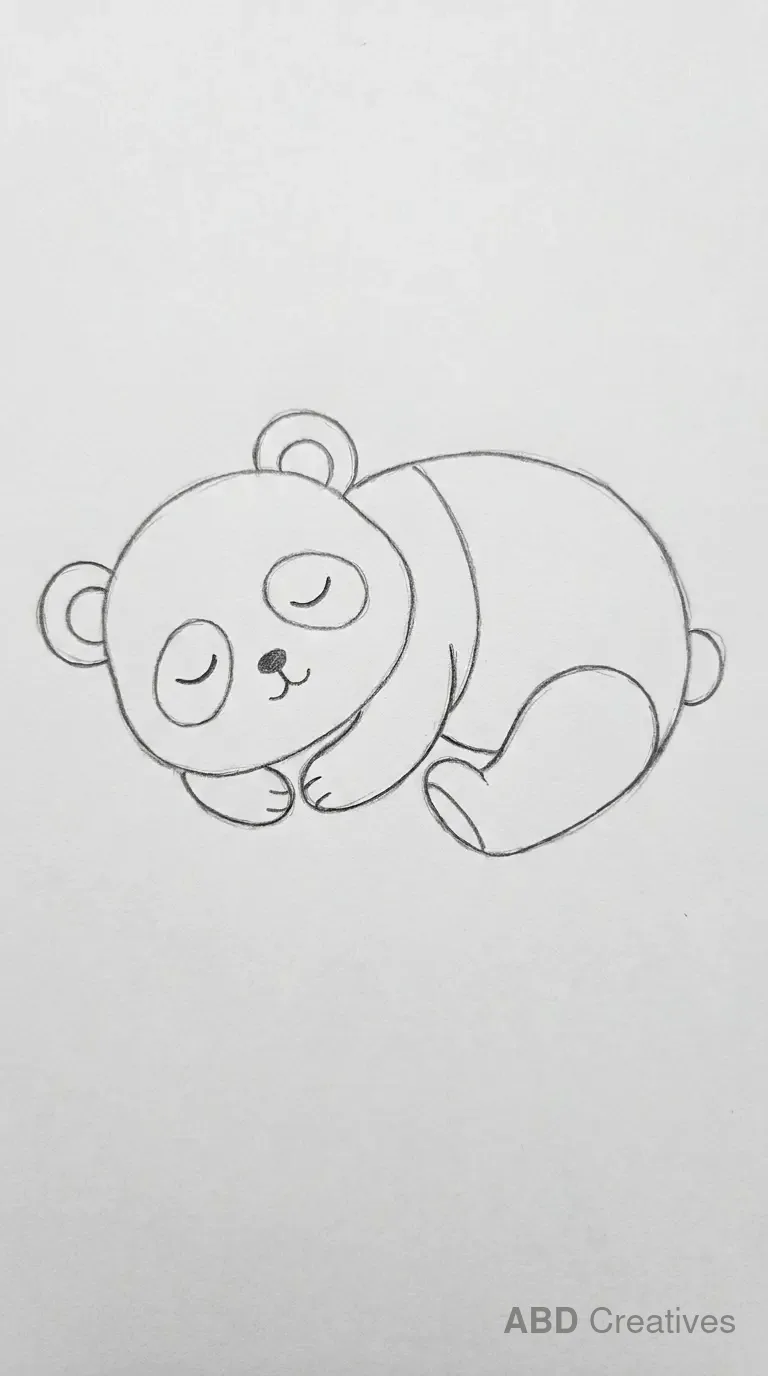 Sleeping Panda