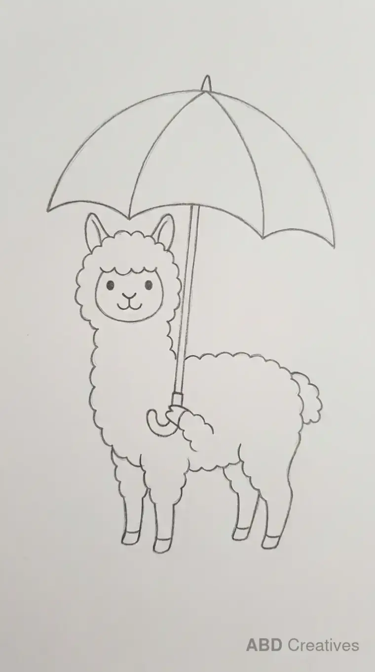 Alpaca drawing ideas
