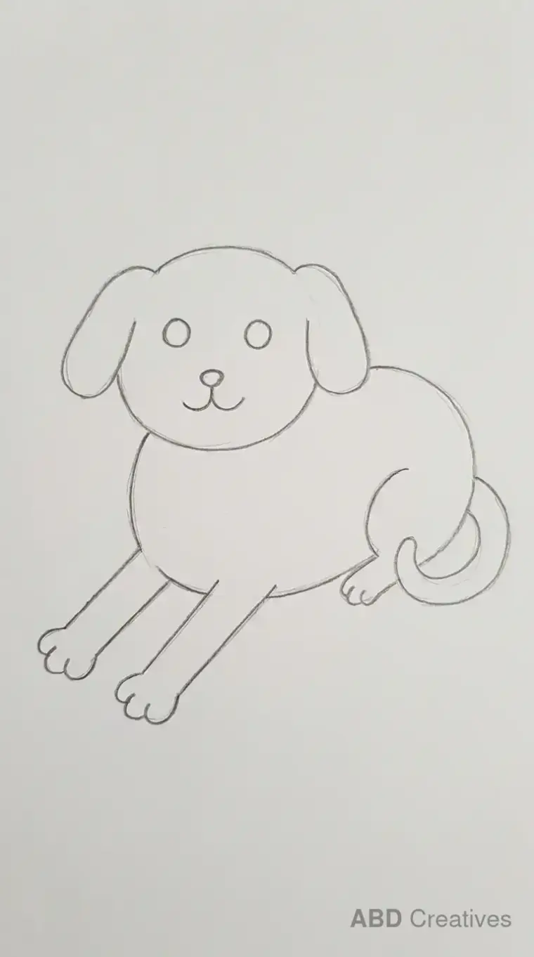 Dog Lying Down