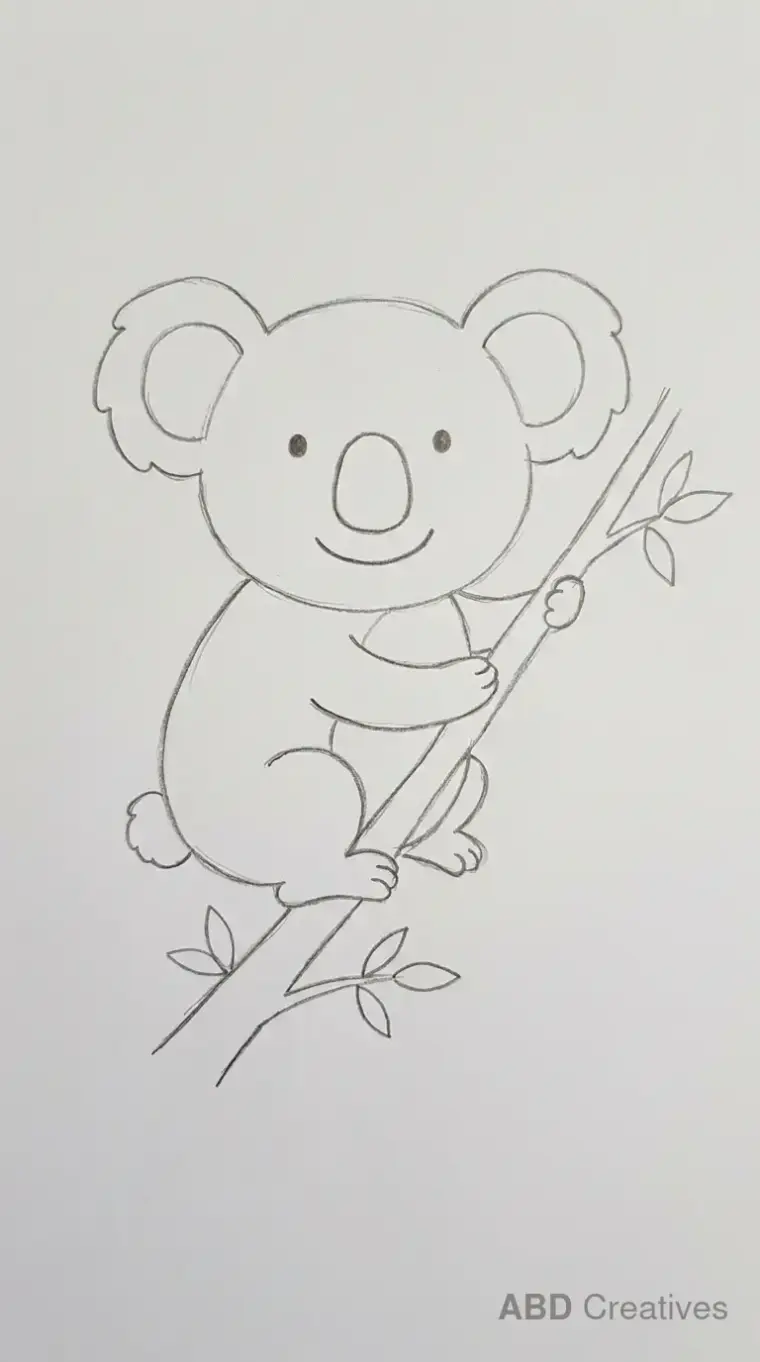 Koala Sitting on a Branch