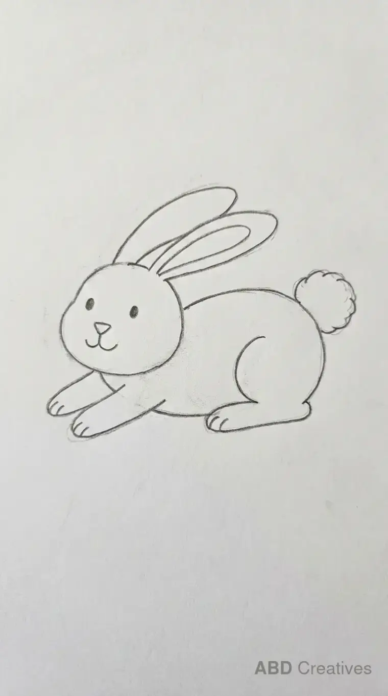 Bunny Lying Down