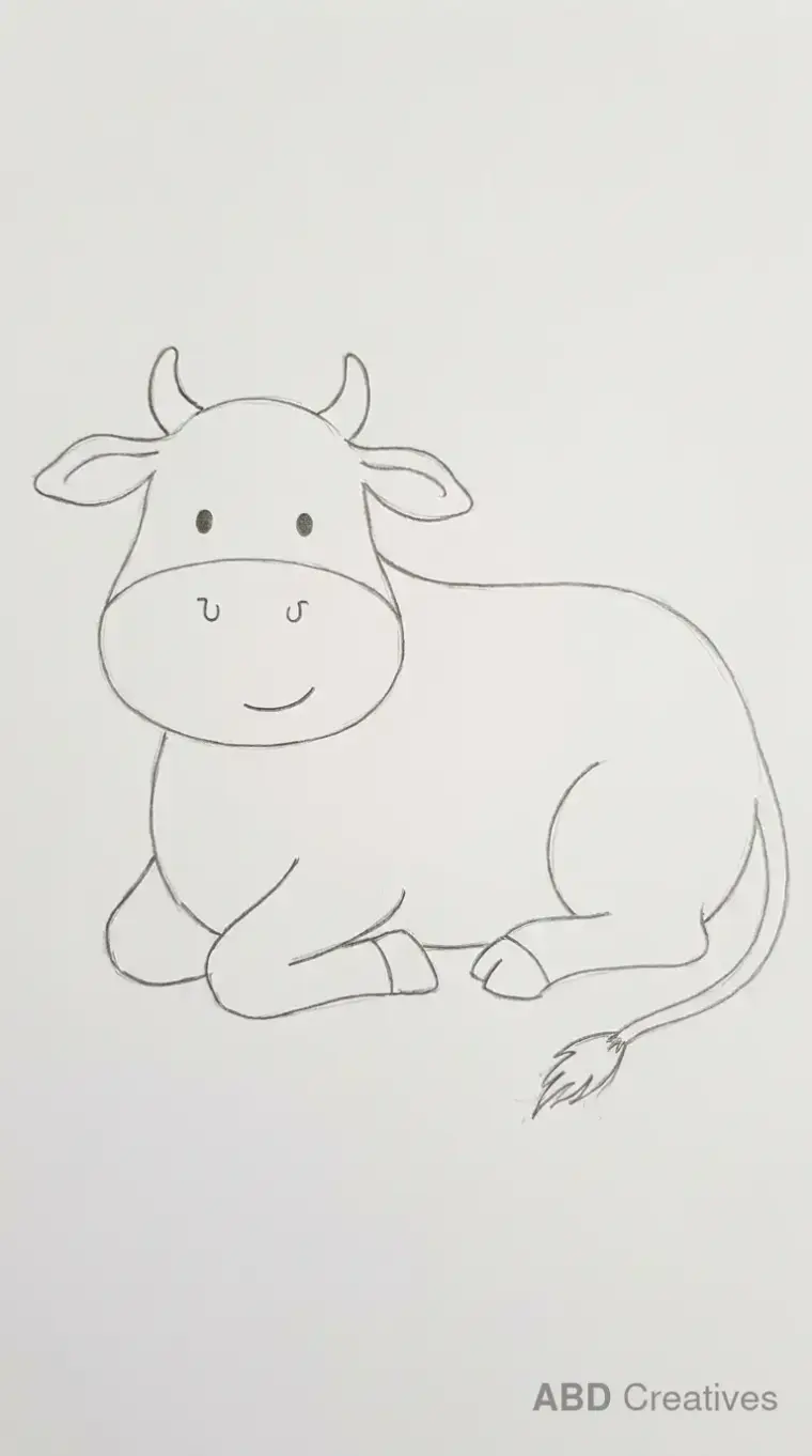 Lying Down Cow