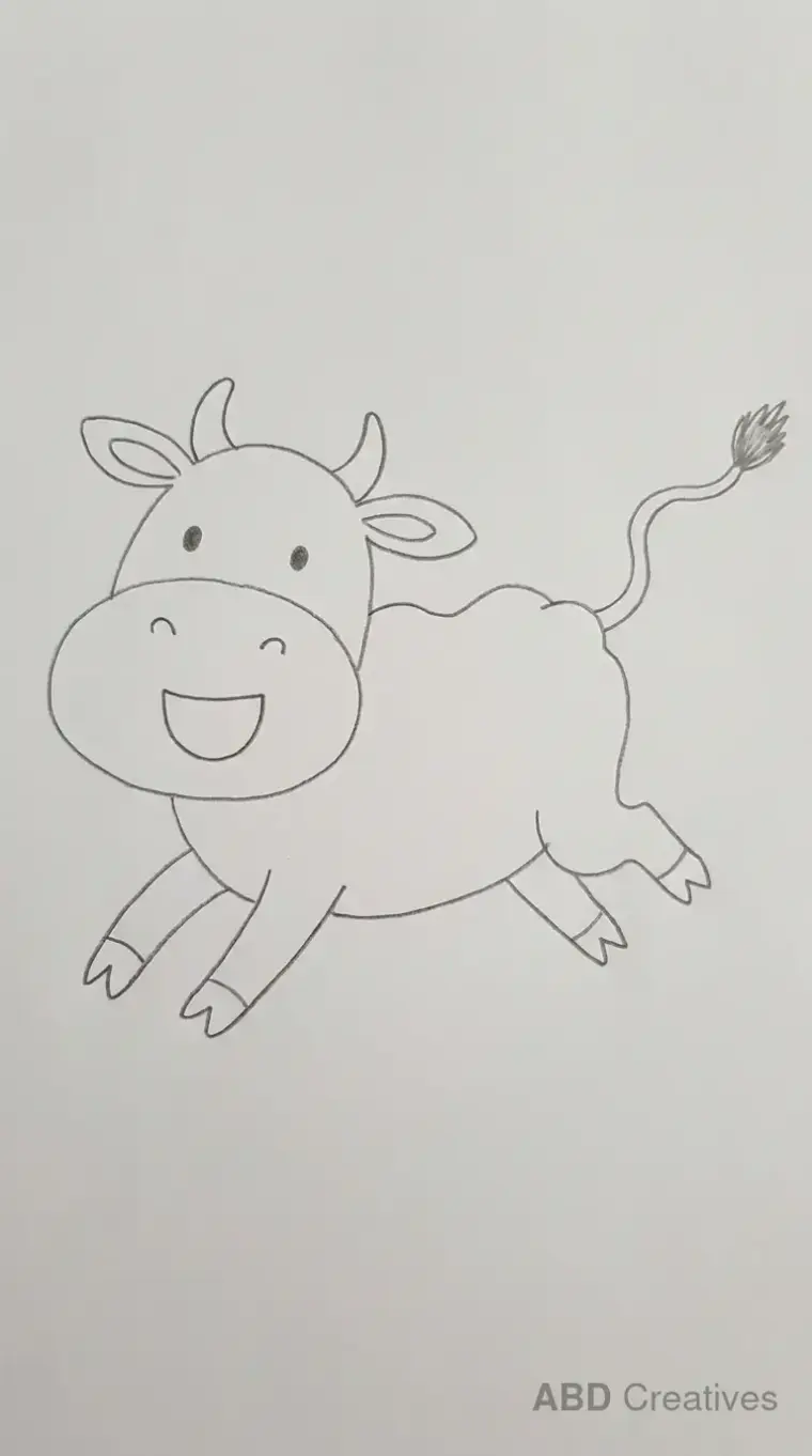 Running Cow
