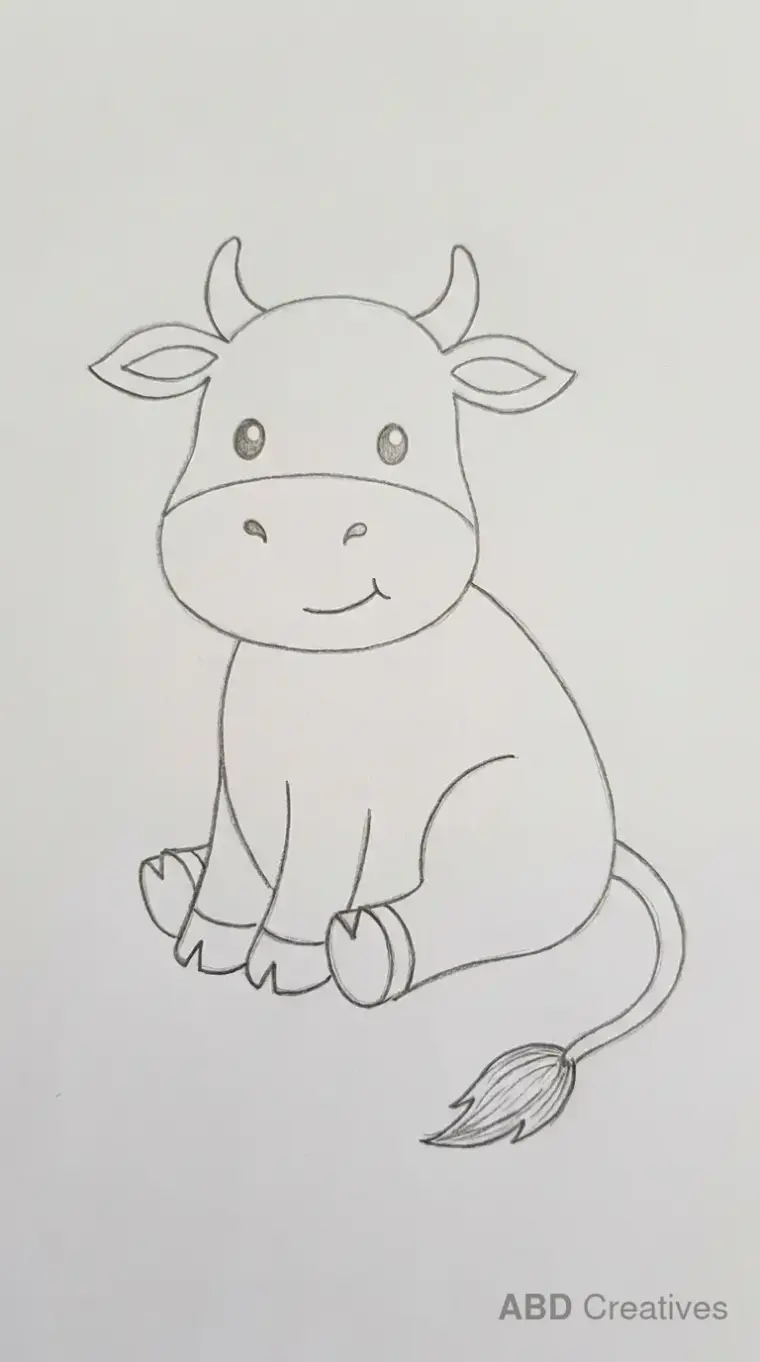 Sitting Cow
