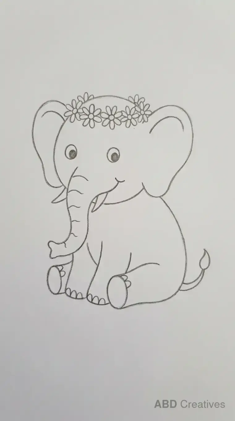 Sitting Elephant