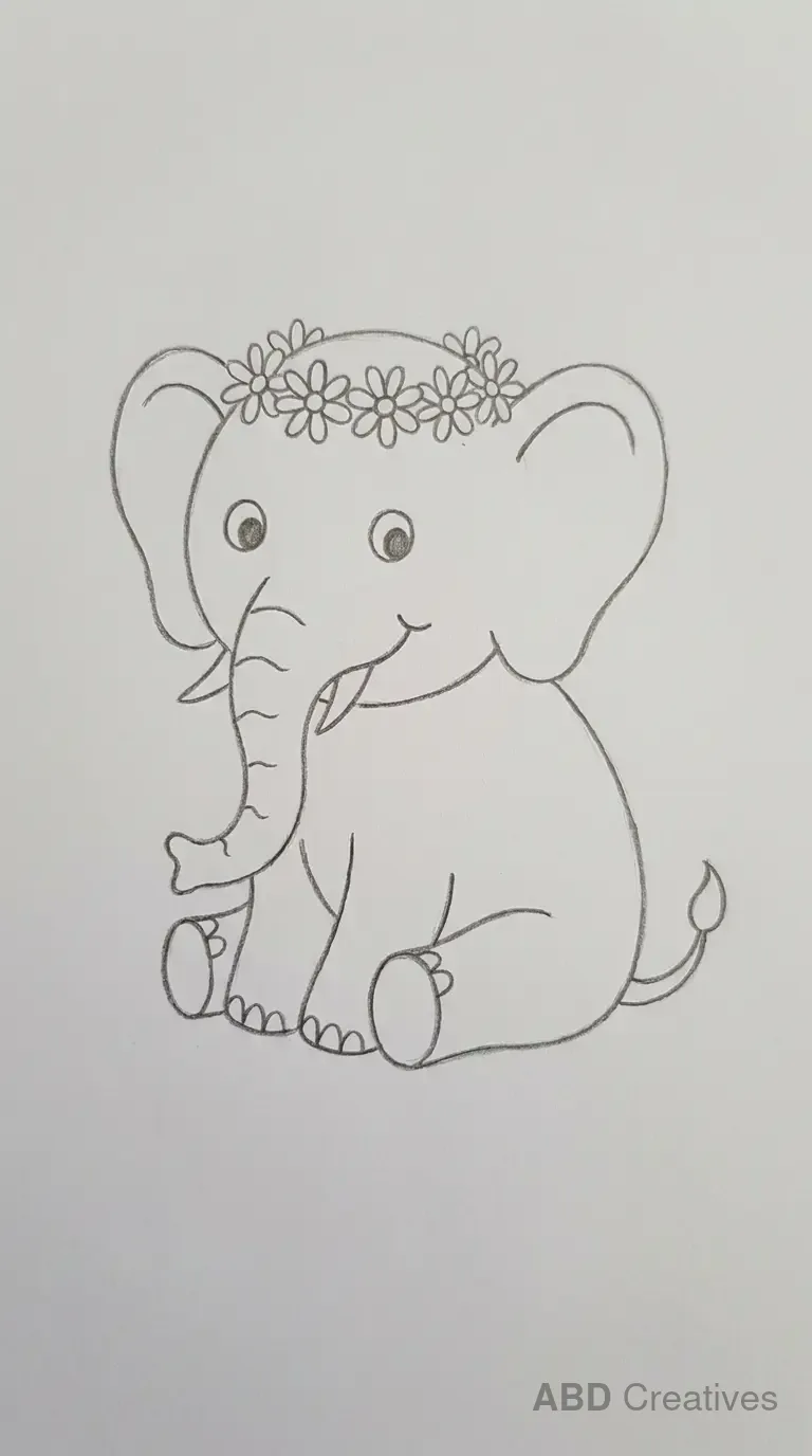 Sitting Elephant