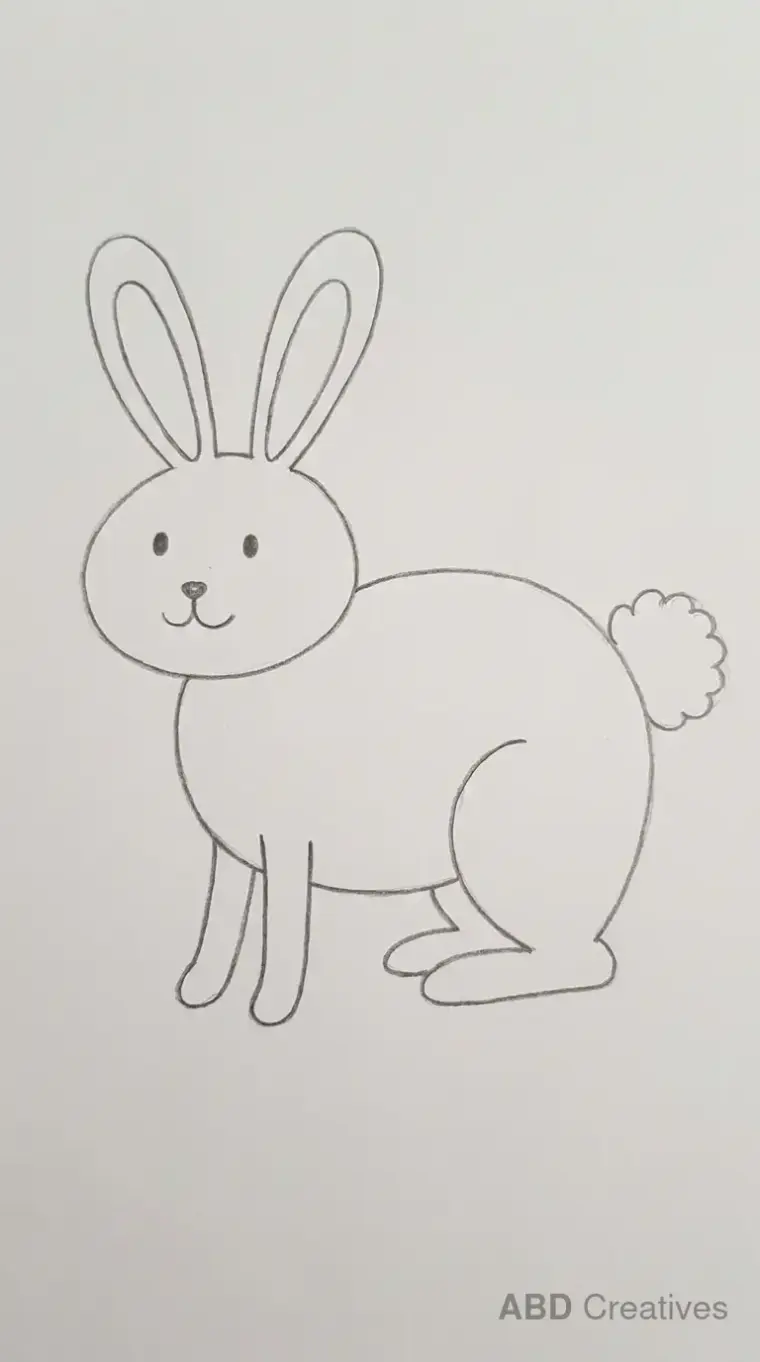 Standing Bunny Side View