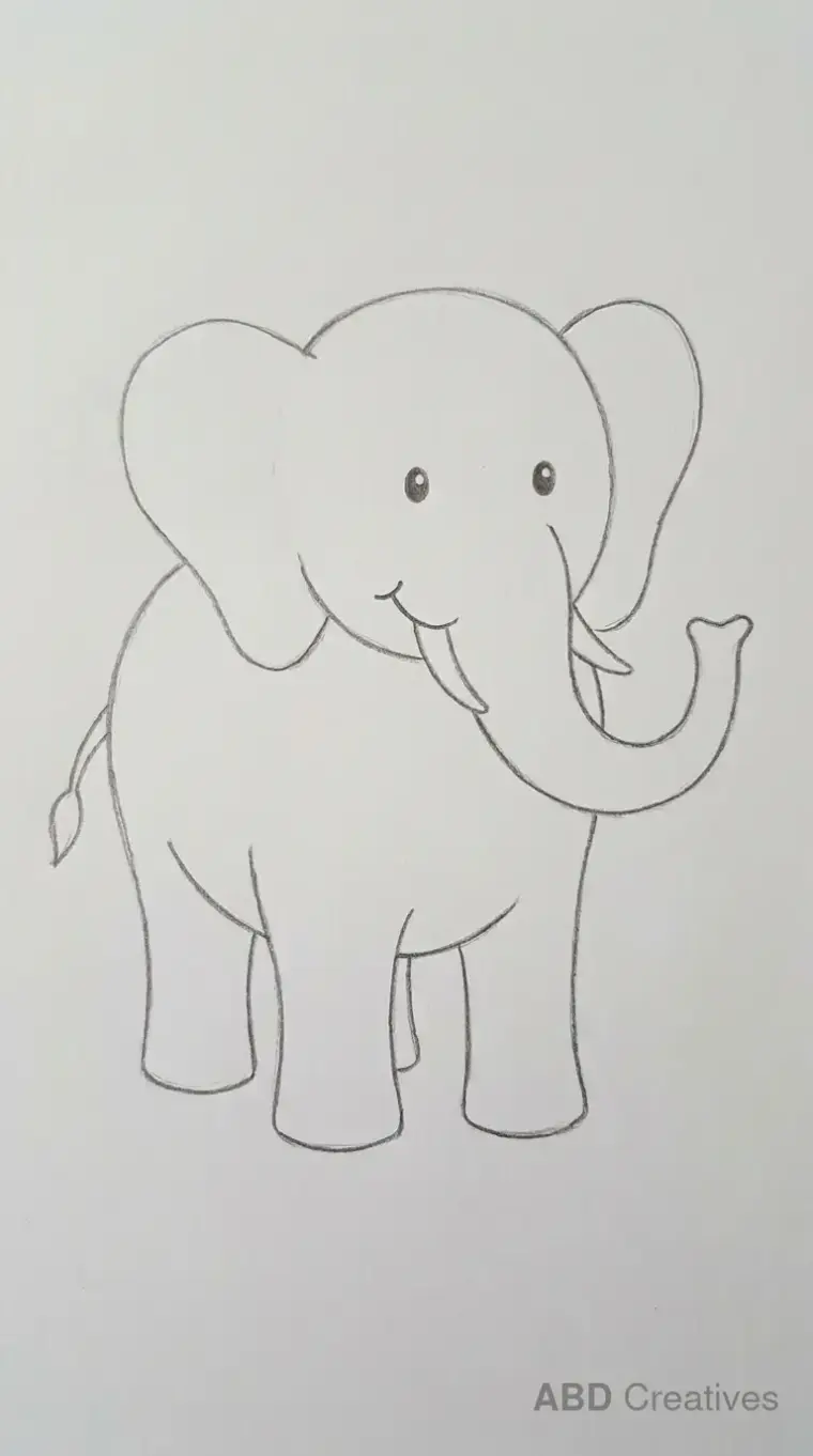 Standing Elephant