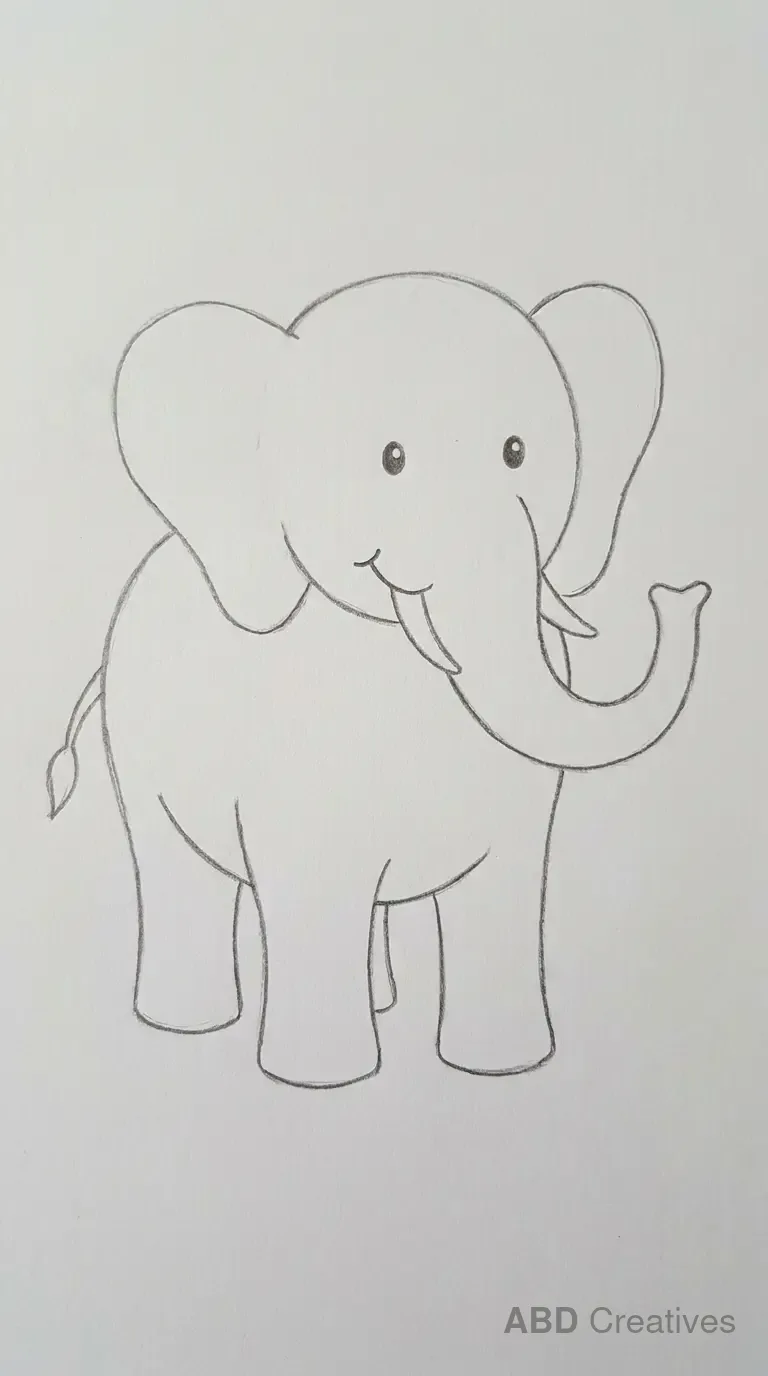 Standing Elephant
