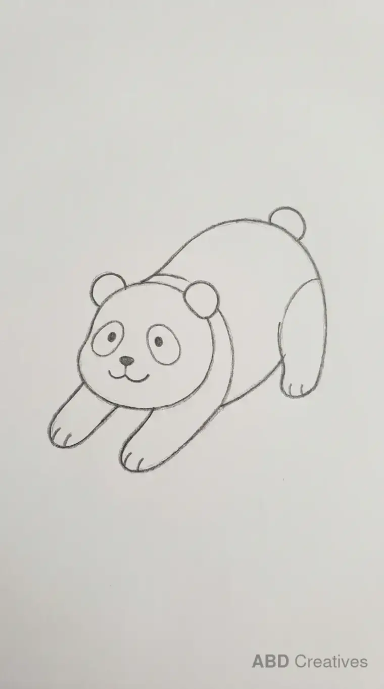 Stretching Panda