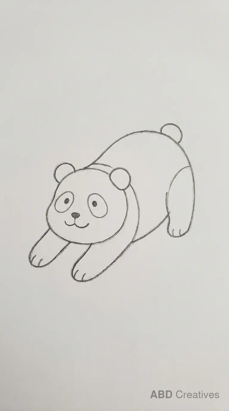 Stretching Panda