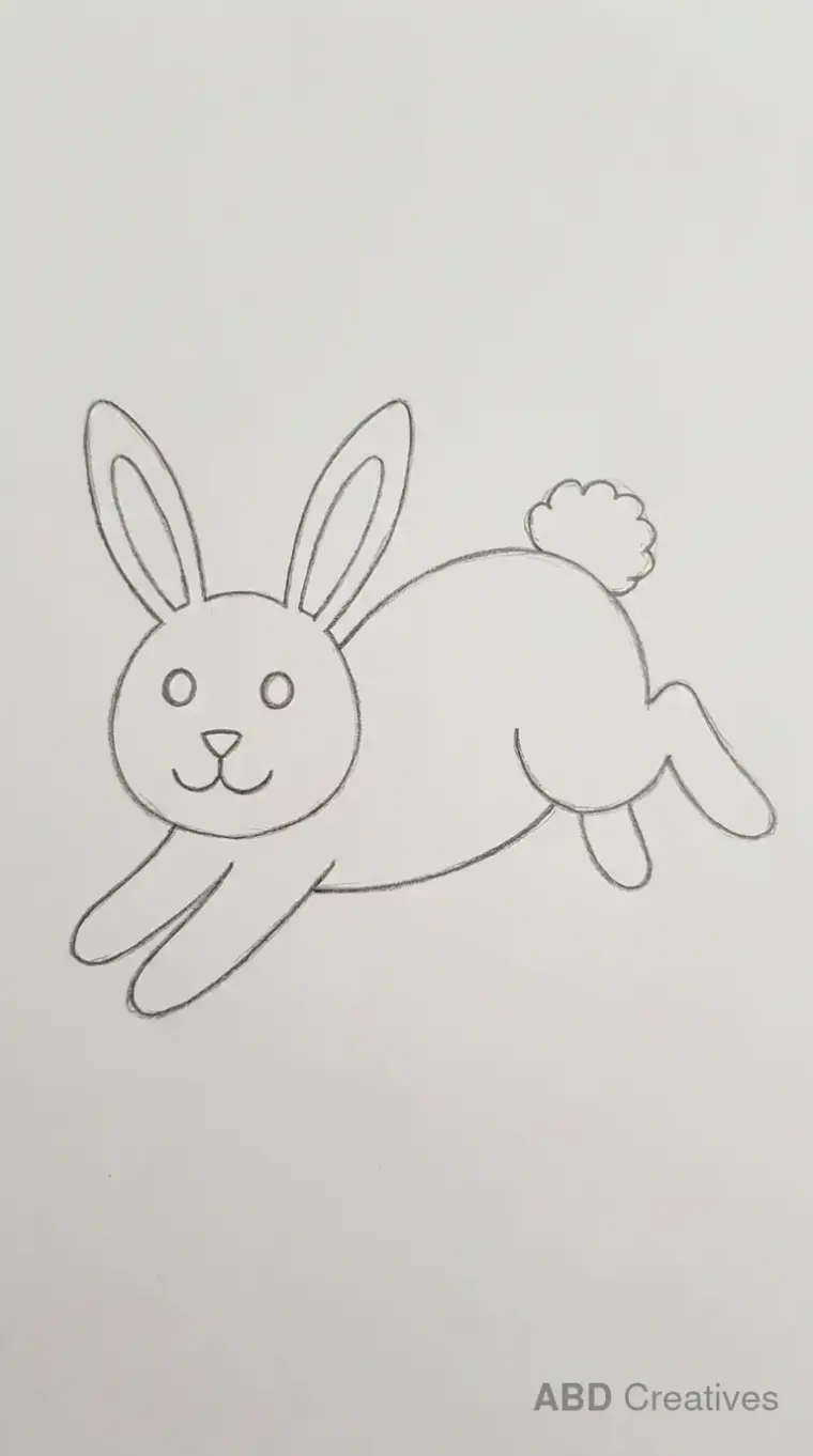 Jumping Bunny Side View