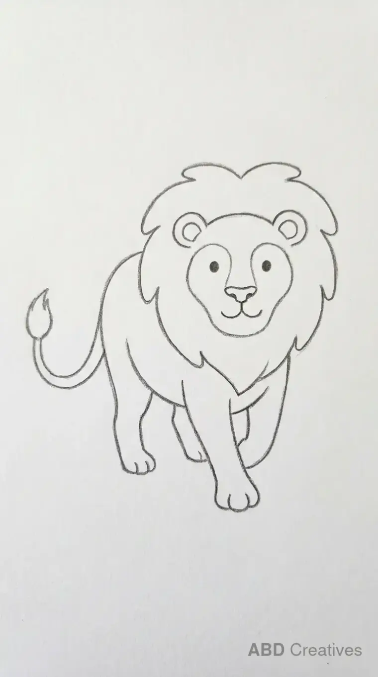 Lion Outline