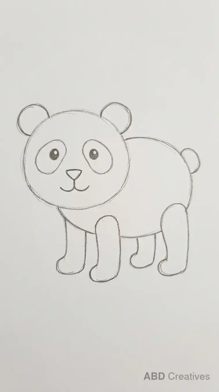 Easy Standing Panda