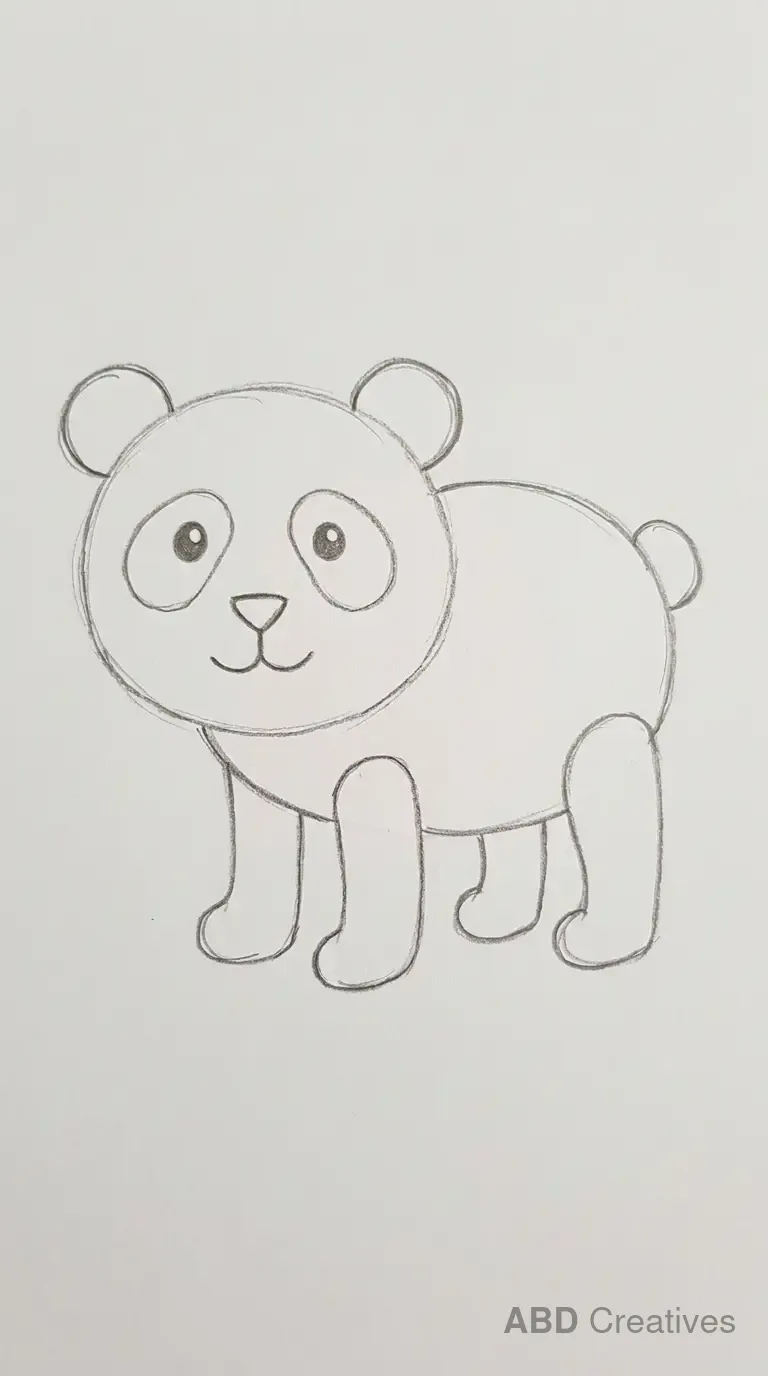 Easy Standing Panda