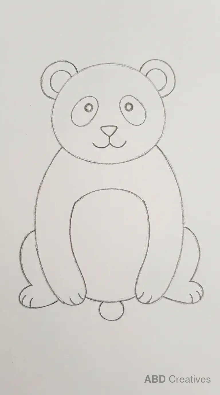 Easy Sitting Panda