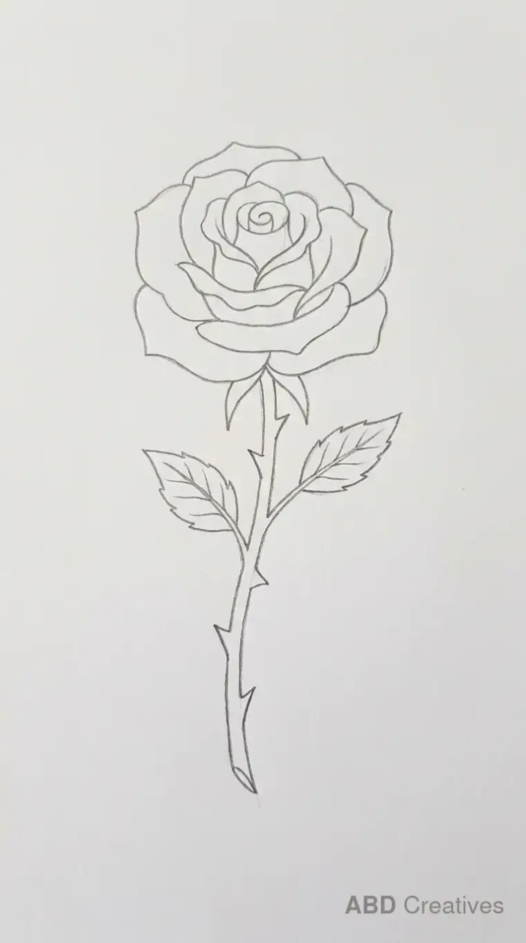 Rose with Thorns