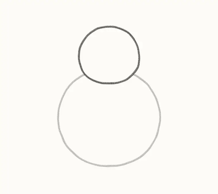 How to Draw a Cartoon Turkey, step 2: add the head
