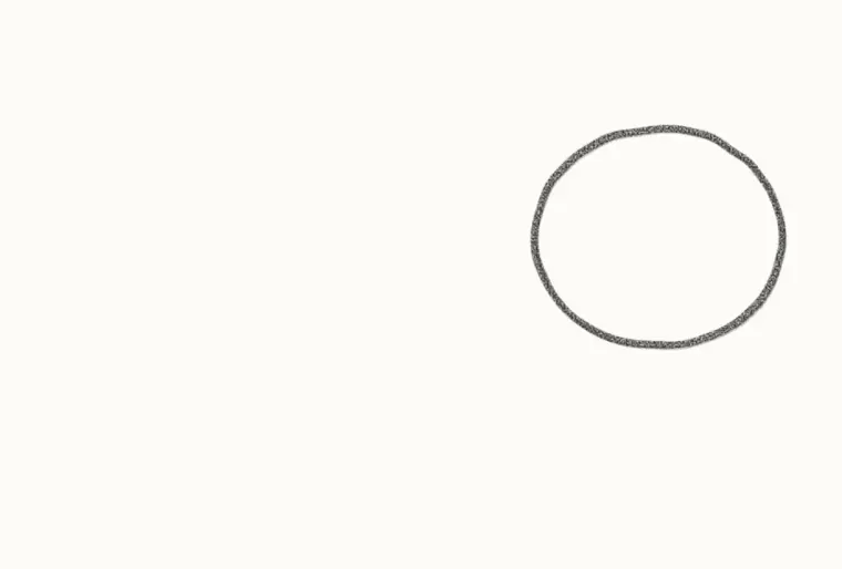 How to Draw a Cartoon Ant, step 1: draw the head