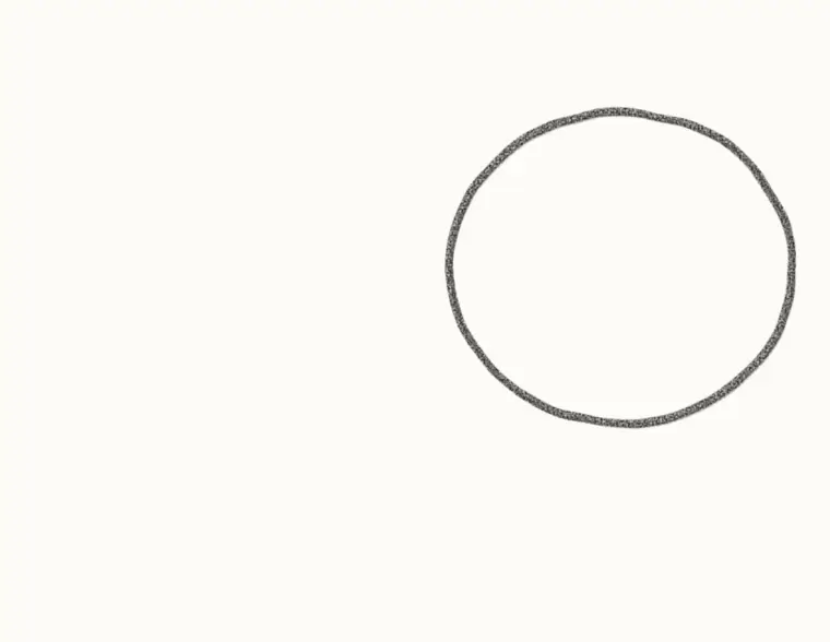 How to Draw a Cartoon Baby Seal, step 1: draw the head
