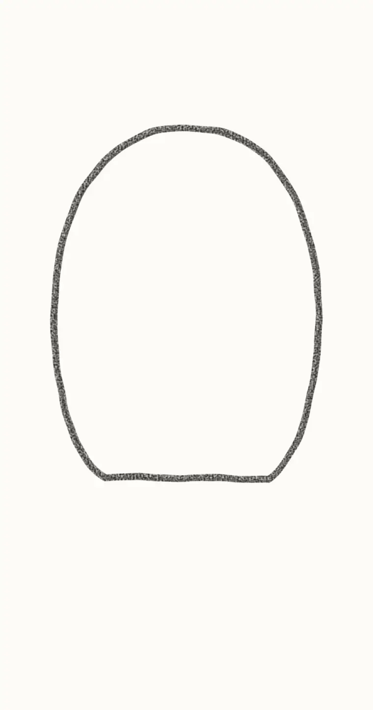 How to Draw a Cartoon Cactus Flower, step 1: draw the cactus