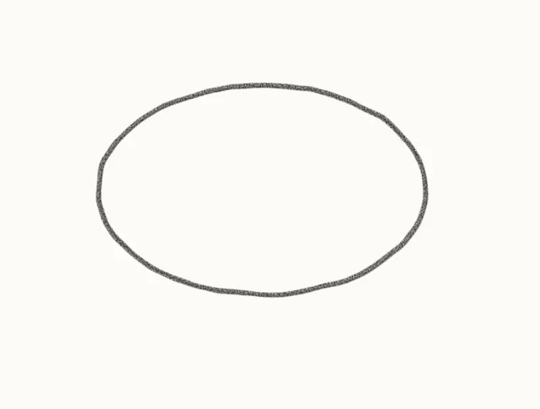 How to Draw a Cartoon Clownfish, step 1: draw the body