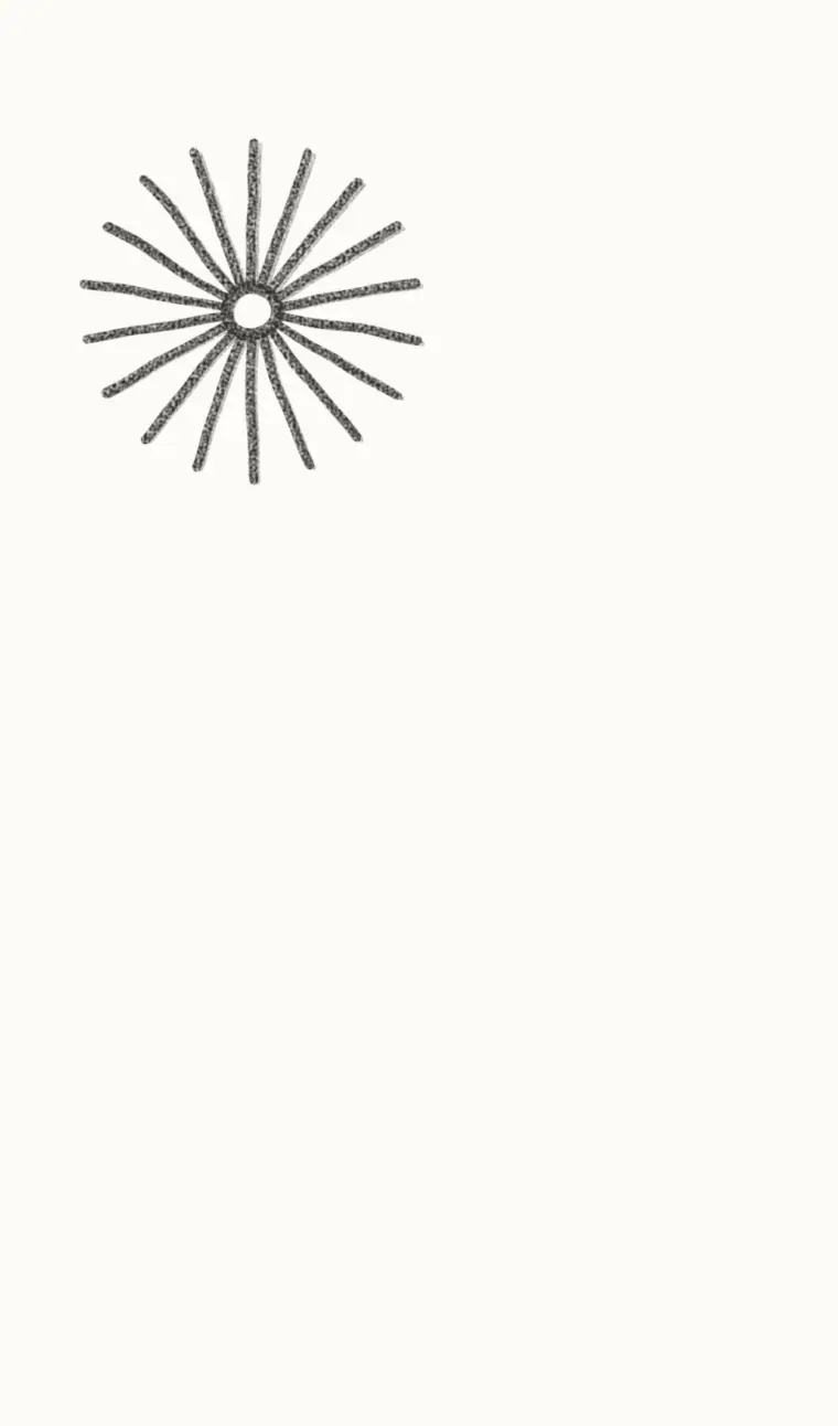How to Draw a Cartoon Dandelion, step 1: draw the puff ball