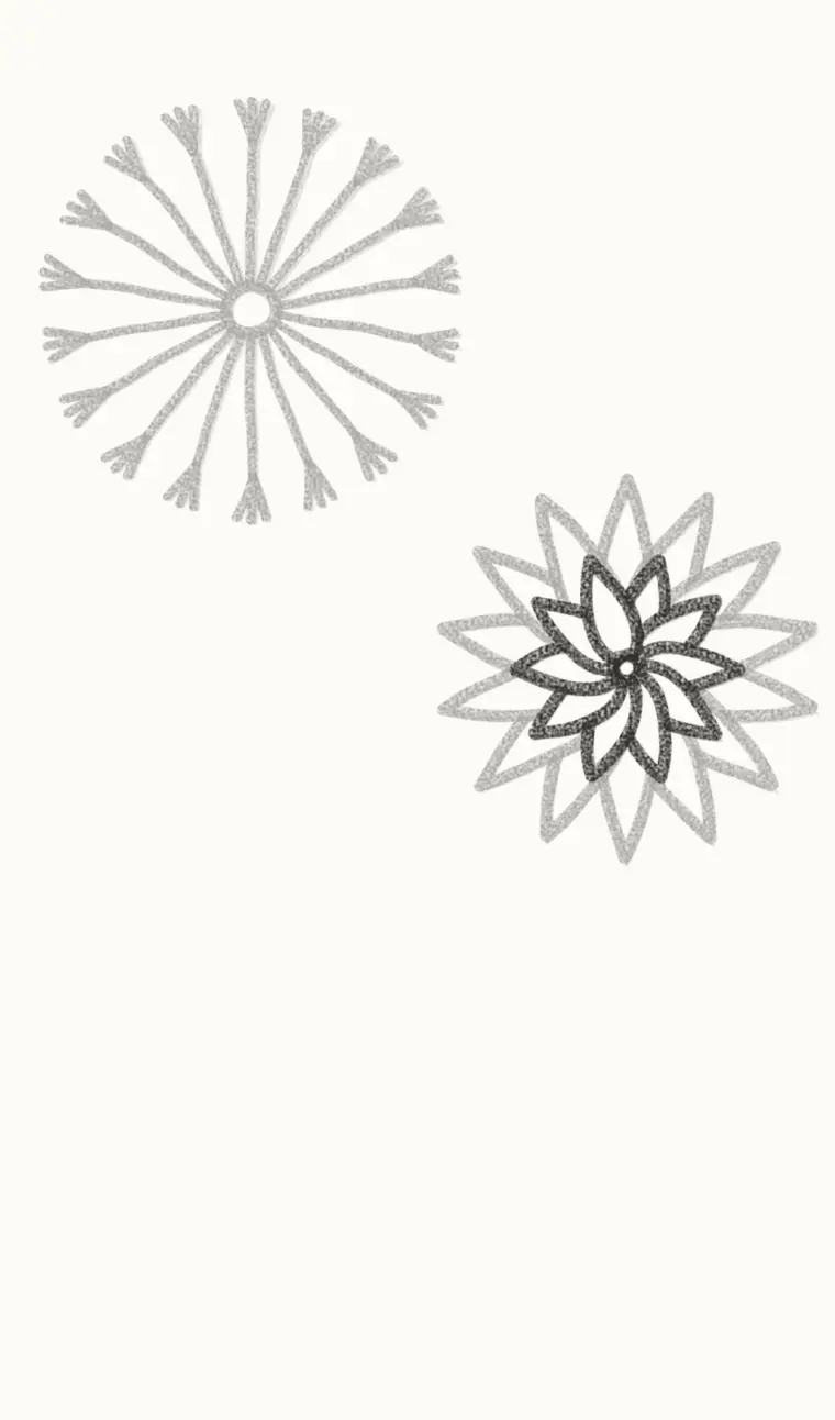 How to Draw a Cartoon Dandelion, step 4: add the inner petals