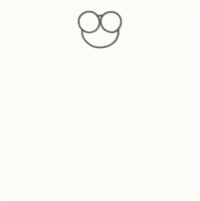 How to Draw a Cartoon Dragonfly, step 1: draw the head and eyes
