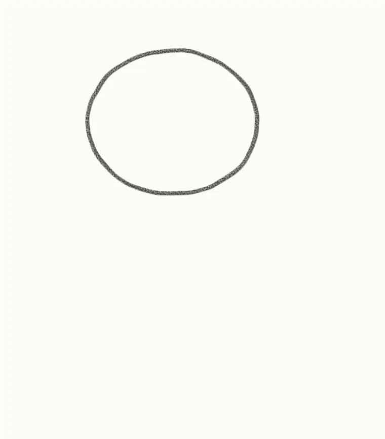 How to Draw a Cartoon Ferret, step 1: draw the head