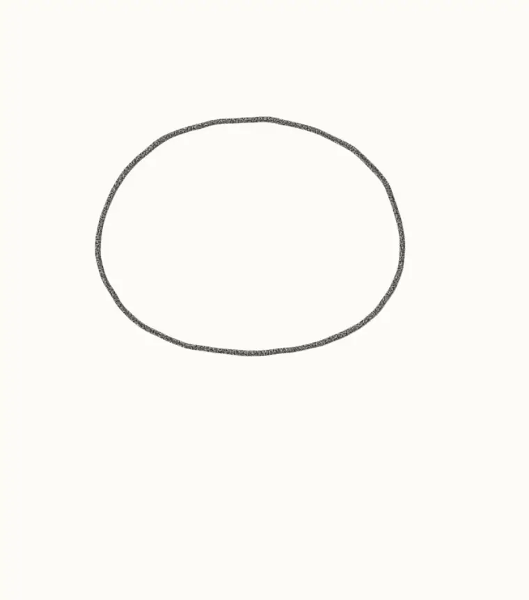 How to Draw a Cartoon Hamster, step 1: draw the head