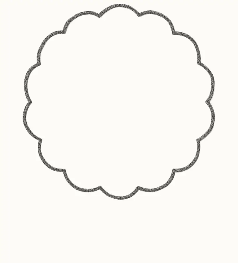 How to Draw a Cartoon Hydrangea, step 1: draw a bumpy ball