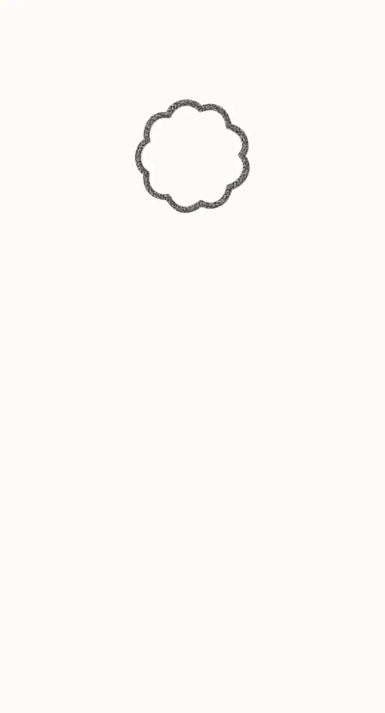 How to Draw a Cartoon Marigold, step 1: draw the middle