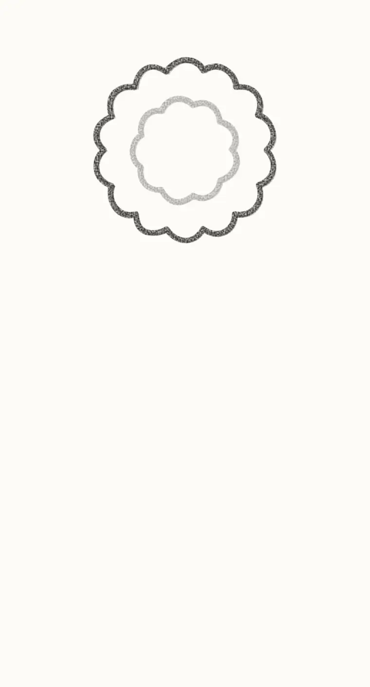 How to Draw a Cartoon Marigold, step 2: add a ruffled ring