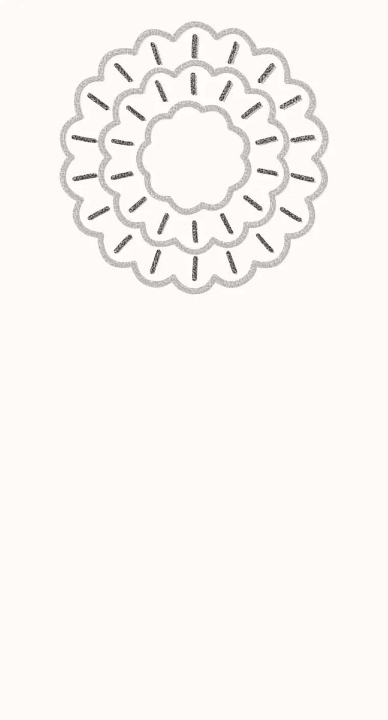 How to Draw a Cartoon Marigold, step 4: add the ruffle lines