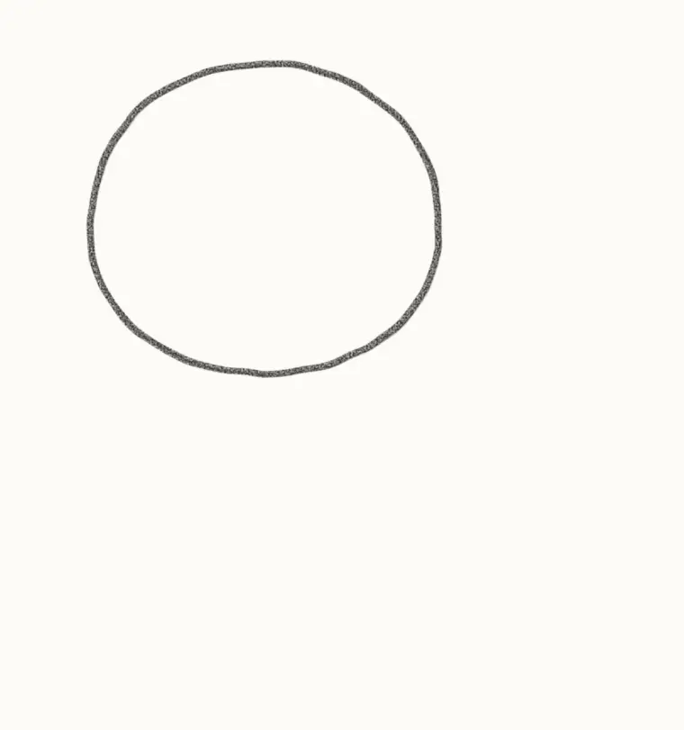 How to Draw a Cartoon Otter, step 1: draw the head