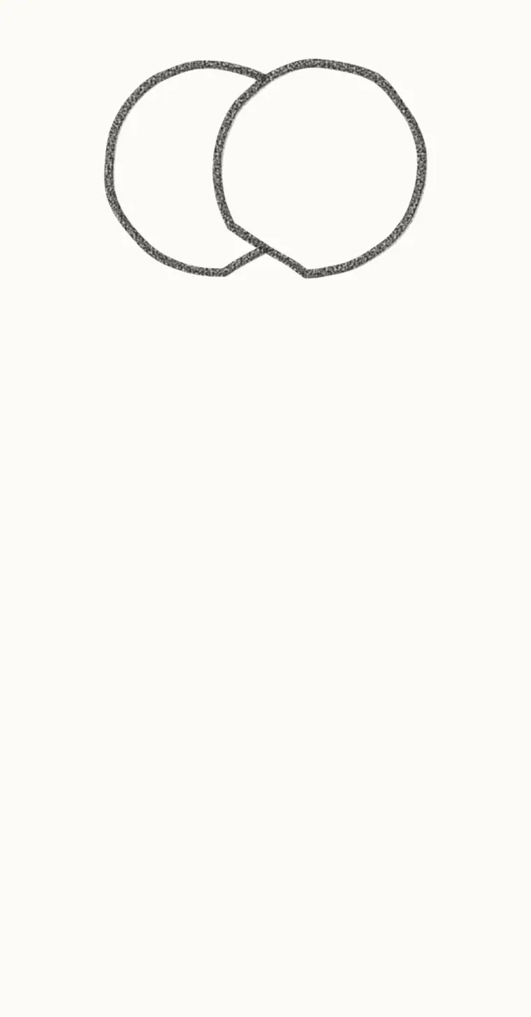 How to Draw a Cartoon Pansy, step 1: draw the top petals