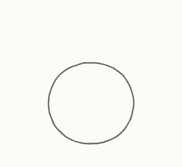 How to Draw a Cartoon Peacock, step 1: draw the body
