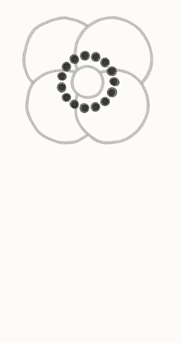 How to Draw a Cartoon Poppy, step 4: add the dots