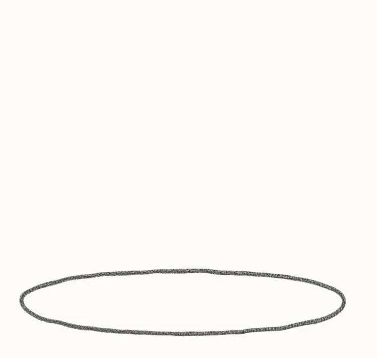 How to Draw a Cartoon Python, step 1: draw the bottom coil
