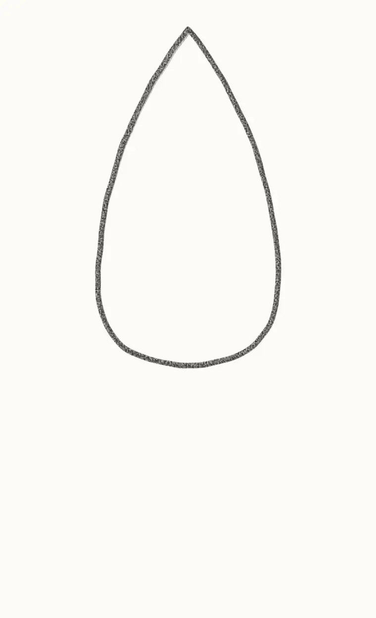How to Draw a Cartoon Squid, step 1: draw the body