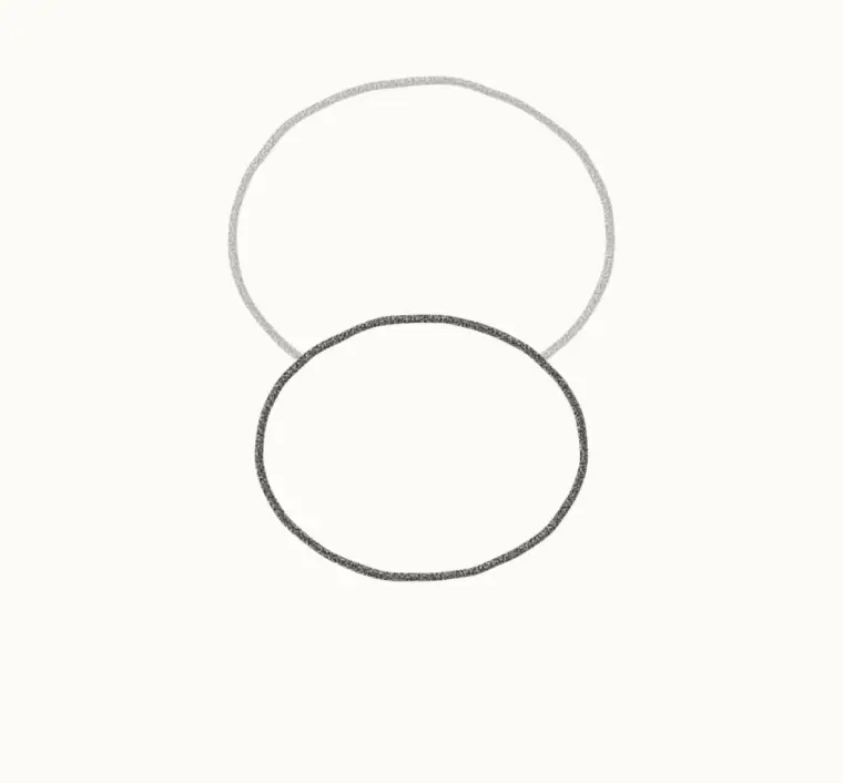 How to Draw a Cartoon Tarantula, step 2: draw the front body